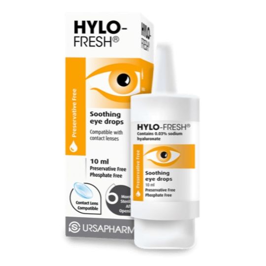 HYLO Fresh Soothing Eye Drops 10ml