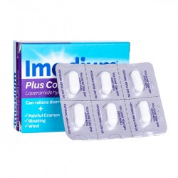 Buy Imodium Plus Caplets Tablets | Online Pharmacy 4U