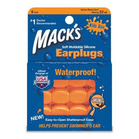 Mack's Pillow Soft Silicone Earplugs Kids Size - 6 Pairs.