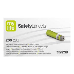 mylife Safety Lancets 28G 200s.
