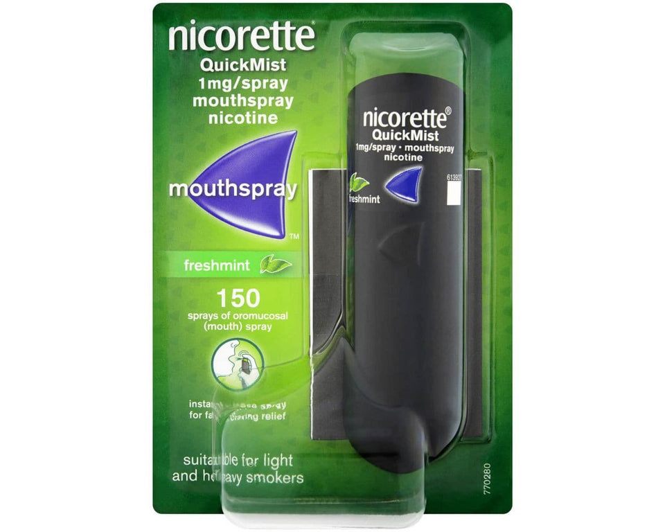 nicorette quickmist mouthspray