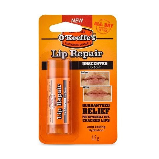 OKeeffes Lip Repair Unscented Lip Balm 4.2g