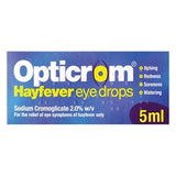 Opticrom Hayfever 2% w/v Eye Drops 5ml