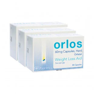 Orlos 60mg Capsules 84s pack of 3