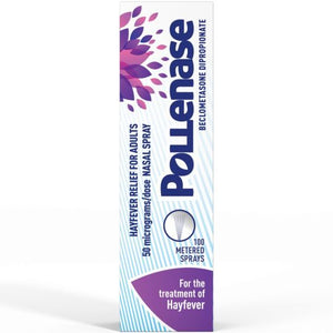 Pollenase Hayfever Nasal Spray 50mcg – 100 Dose.