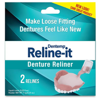 Dentemp Reline-It 6.6ml - Denture Reline Kit