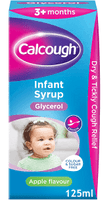 CalCough Children's Soothing Syrup 125ml (Apple Flavour)