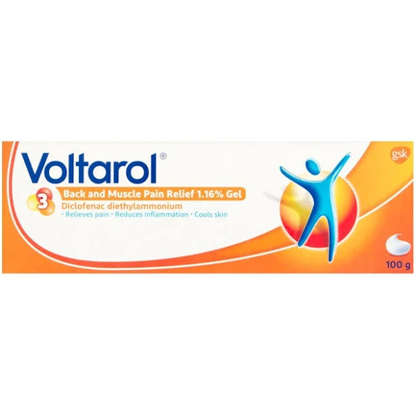 Voltarol Back & Muscle Pain Relief 1.16% Gel