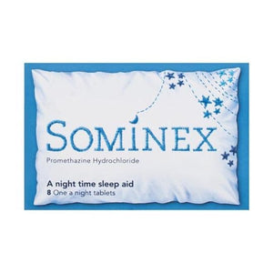 Sominex Sleep Aid 20mg (Promethazine) - 16 Tablets