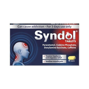 Syndol Tablets (All Sizes).