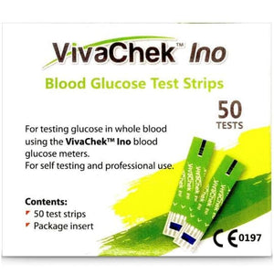 VivaChek Ino Blood Glucose Test Strips 50s.