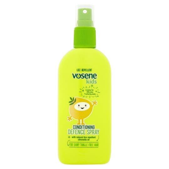 Vosene Kids 3 in 1 LeaveInSpray Head Lice Repellent 150ml