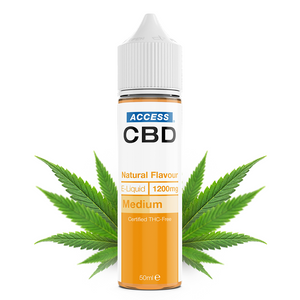 ACCESS CBD Shortfill Natural (50ml Vape E-Liquid) – 1200mg