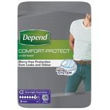 Depend Comfort Protect Underwear For Men Level 7 Large/Extra Large Pack Of 9
