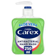 1Carex Aloe Vera Antibacterial Hand Wash 250ml