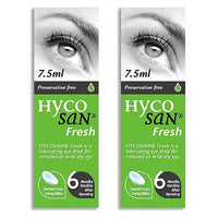 Hycosan Fresh Lubricating Eye 7.5ml Drops (Pack of 2)