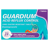 Guardium Esomeprazole Acid Reflux Control - 7 Tablets