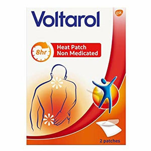 Voltarol Non Medicated Heat Patch Plasters 2 Patches
