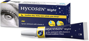 Hycosan Night Soothing Preservative-free with Vitamin A Eye Ointment 5g