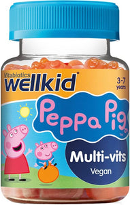 Wellkid Peppa Pig Multi-vits - Years 3 - 7 (30 Jellys)