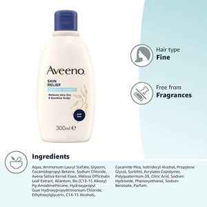 Aveeno Skin Relief Soothing Shampoo - 300 ml