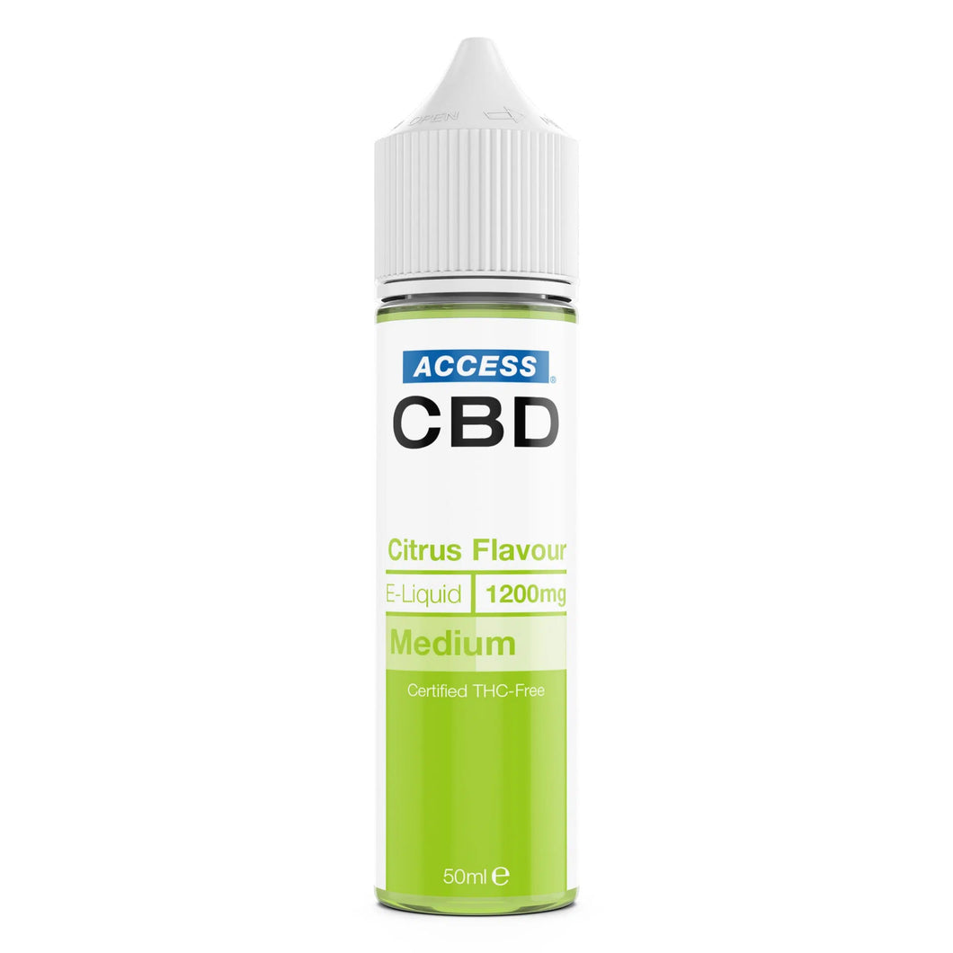 CBD E-Liquid (Citrus) 1200mg