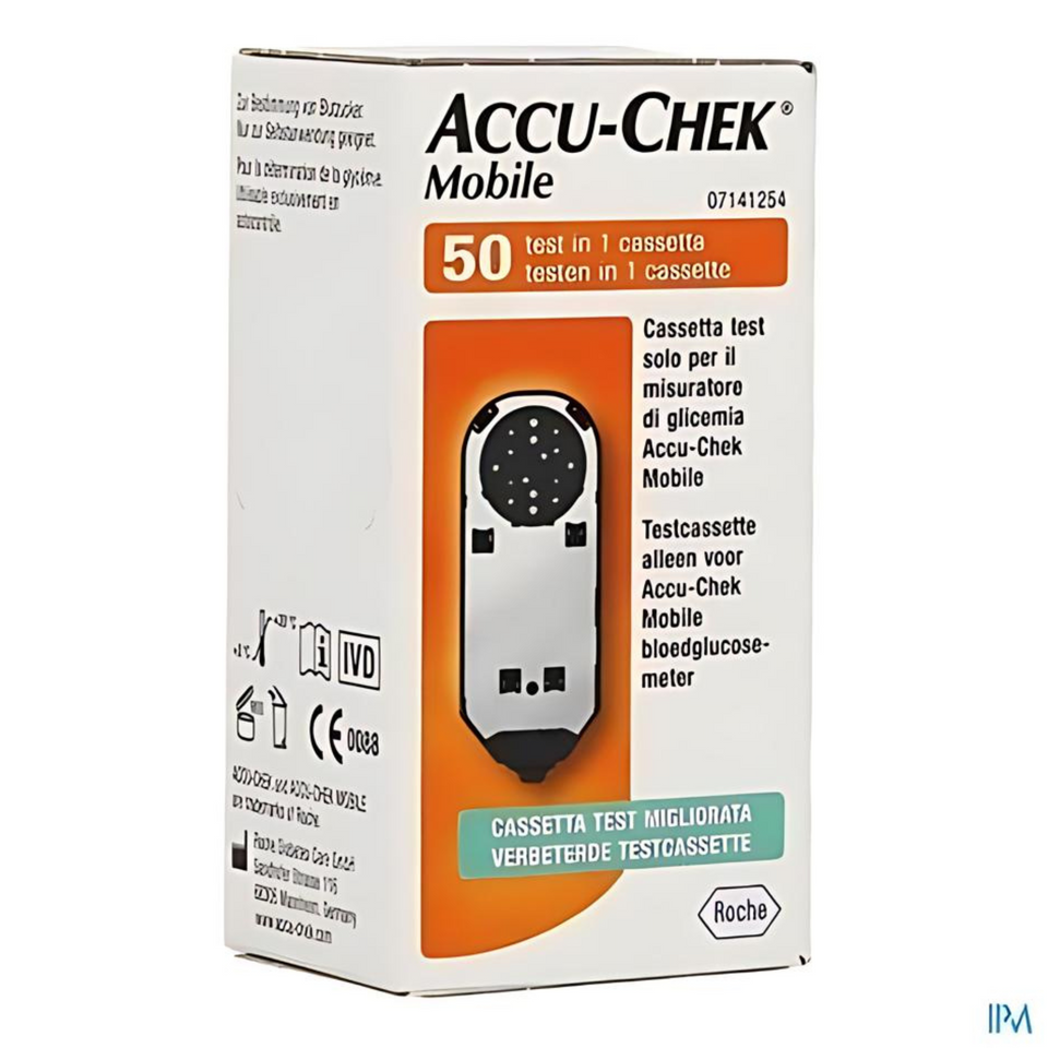 Mobile Diabetes Test Strip Cassette