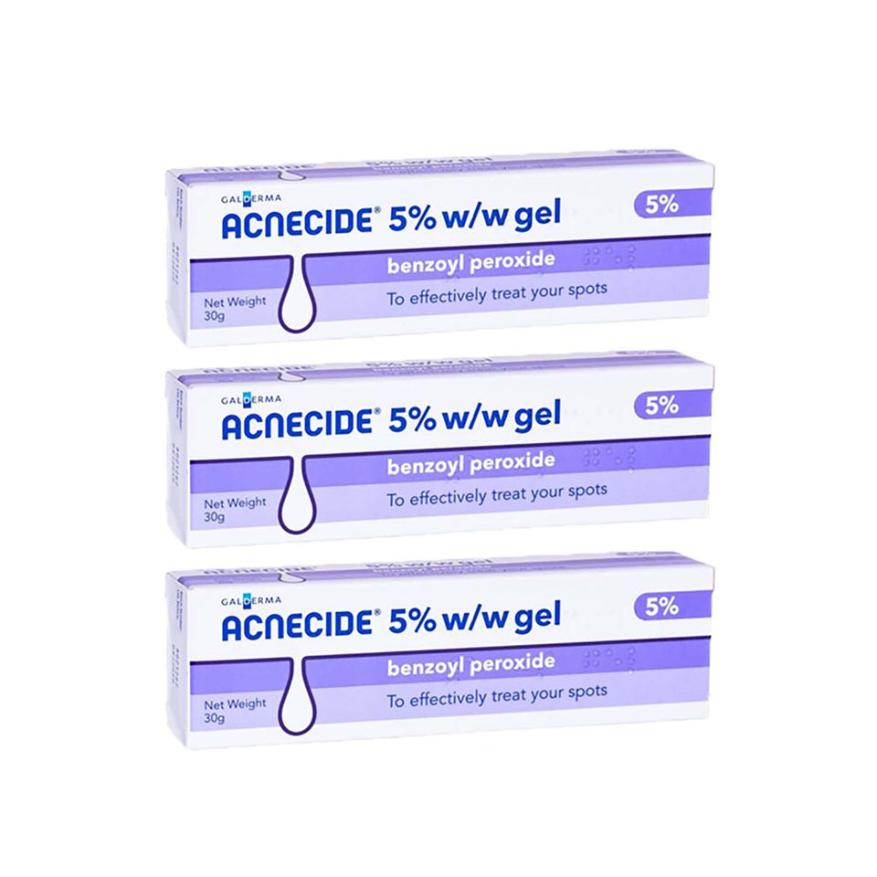 Acnecide 5% Gel Benzoyl Peroxide – 60g2