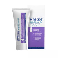 Acnecide Wash 5% w/w Gel - 100g - Treatment for Acne UK