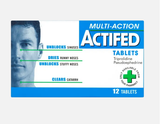 Actifed Multi Action Tablets Pack of 12