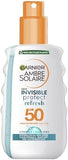 Ambre Solaire Clear Protect Sun Cream Spray SPF50 200ml