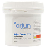 Arjun 0.5% Menthol Aqueous Cream 500g