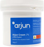 Arjun 2% Menthol Aqueous Cream 500g