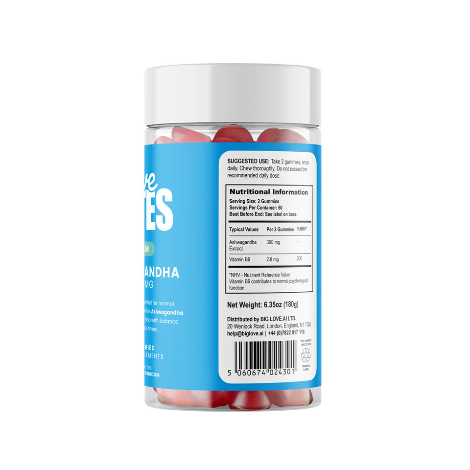 Ashwagandha Wellness Gummies 9000mg (60 Gummies)1