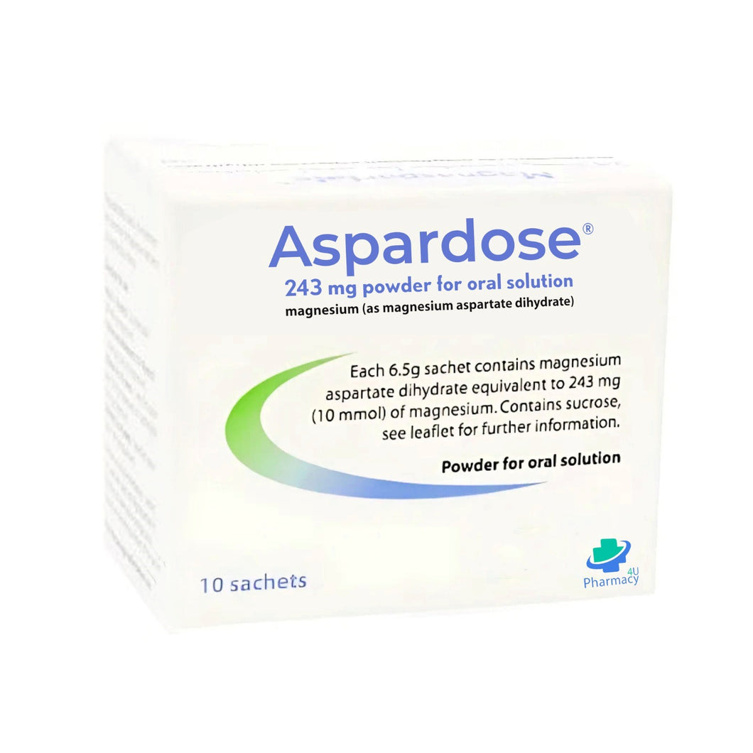 Aspardose Magnesium 243mg Orange Flavour Oral Solution