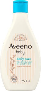 Aveeno Baby Daily Care Hair & Body Wash 250ml