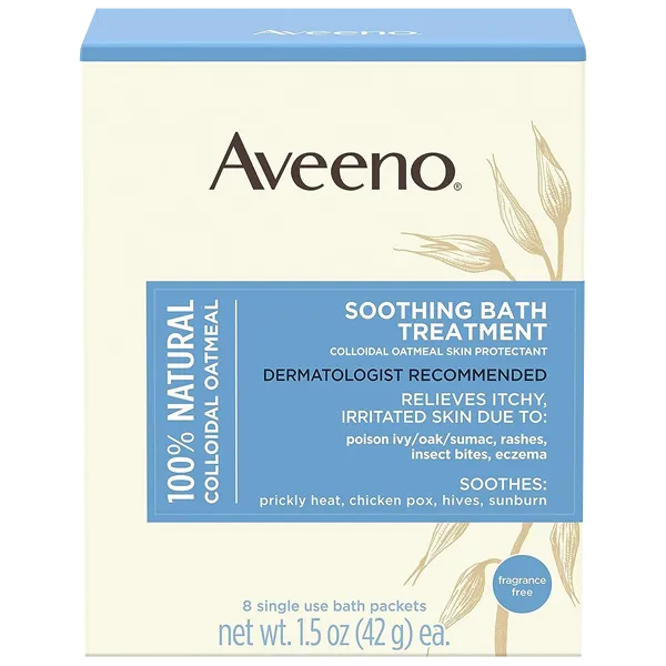 Aveeno Soothing Oat Bath Soak Pack of 8