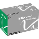 BD Viva Pen Needles 4mm 0.23mm (32G) x 90