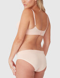 Bamboo Maternity Crop – Putty Pink2