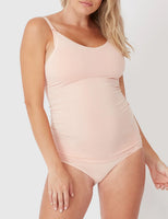 Bamboo Maternity Feeding Cami – Putty Pink1
