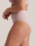Bare Essentials Midi Brief – Lilac Taupe | Eco-Friendly Seamfree Comfort1