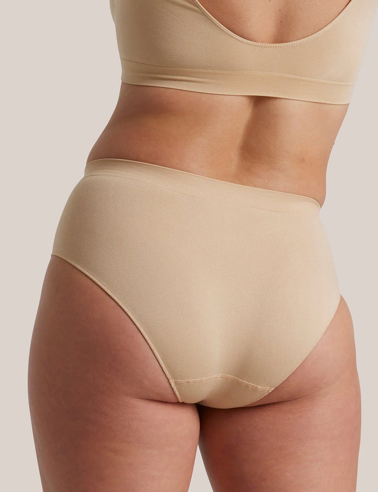 Bare Essentials Midi Brief – Rose Beige2