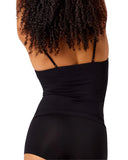 Bare Essentials Recycled Nylon Cami – Black | Seamfree Comfort & Eco-Friendly Design3