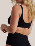Bare Essentials Shaper Bra – Black | Seamfree Comfort & Light Support2