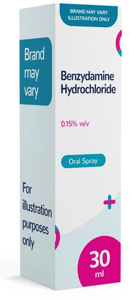 Benzydamine Hydrochloride 0.15% Oral Spray - 30ml