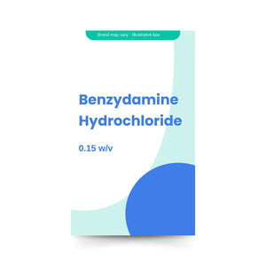 Benzydamine Hydrochloride 0.15% Oral Spray - 30ml