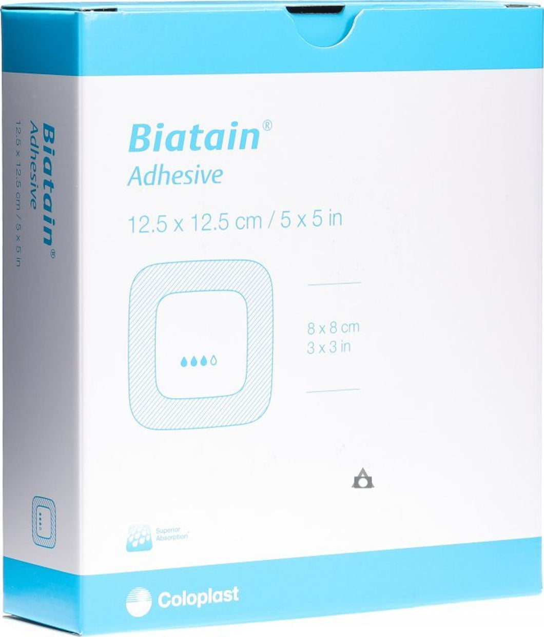 Biatain Foam Adhesive Dressing 7.5cm x 7.5cm