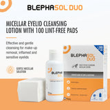 Blephasol Duo 100ml Micellar Eyelid Cleansing Lotion + 100 Lint-Free Pads1