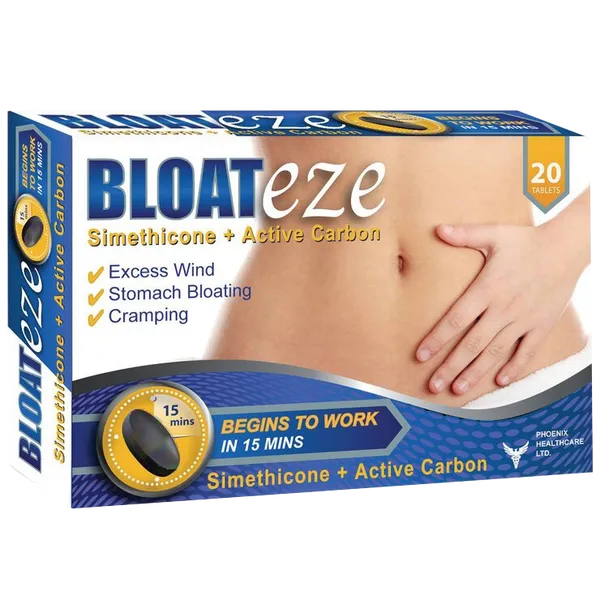 Bloateze 50mg Tablets Pack of 20