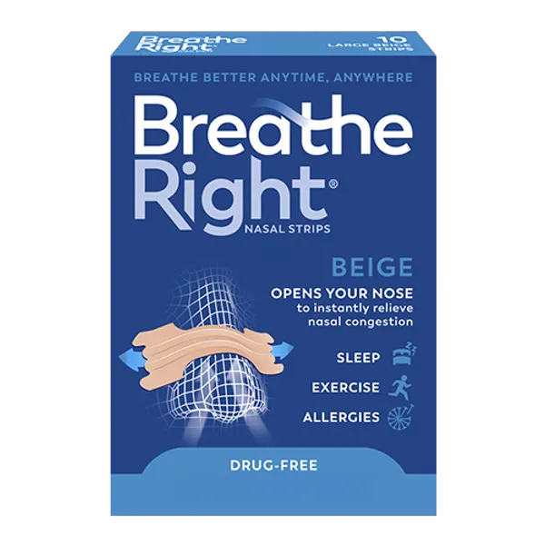 Breathe Right Nasal Strips Large Original Pack of 30